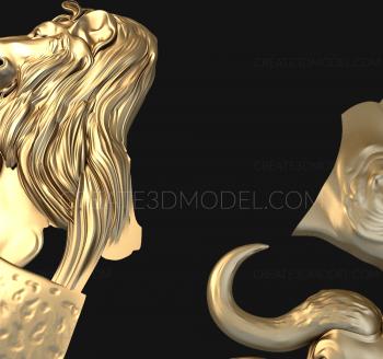 Animals (JV_0063) 3D model for CNC machine